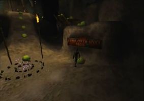 une photo d'Ã©cran de Oddworld - Munch s Oddyssey sur Microsoft X-Box